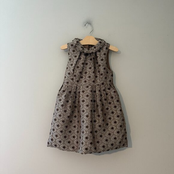 $17 ADD ON Peek holiday dress Janie and Jack Zara Baby Gap Quincy Mae - Picture 1 of 3